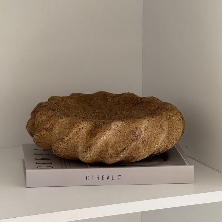 صحن ديكور مموج